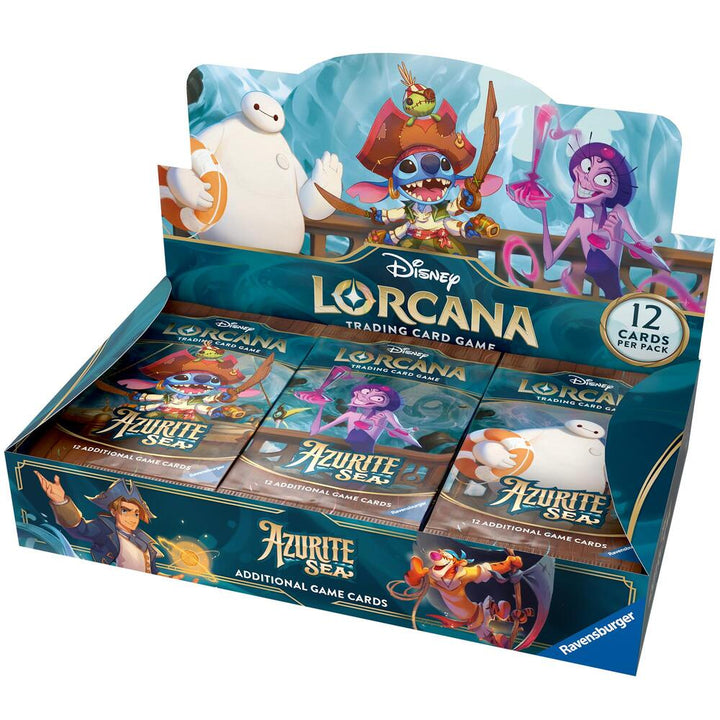 Disney Lorcana TCG: Azurite Sea Booster Box sold by Zean's Hobby Shop