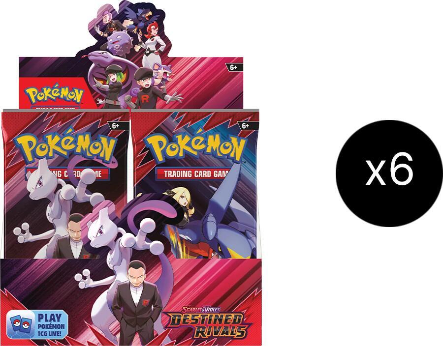 Pokémon TCG Destined Rivals Booster Box Case