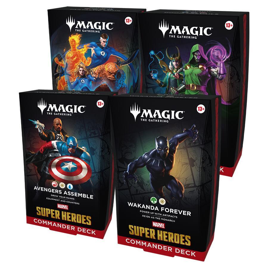 Magic: The Gathering Marvel Super Heroes Commander Deck Case