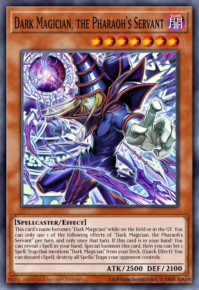 Yu-Gi-Oh! Dark Magician, the Pharaoh's Servant (Extended Art) — Magnificent Monsters — #MAMO-EN001 — Ultra Rare