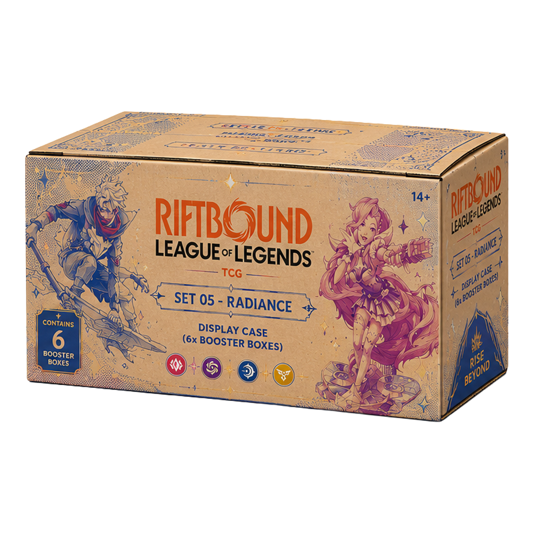 Riftbound TCG Radiance - Booster Display Case