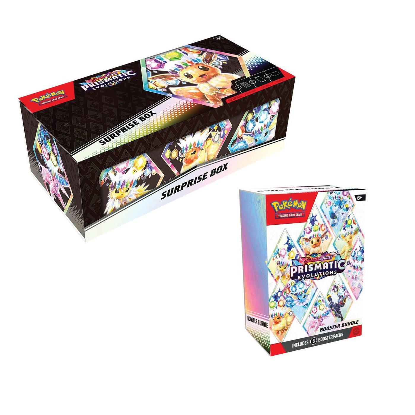 Pokémon TCG Prismatic Evolutions Booster Bundle + Surprise Box Bundle (Sam's Club)